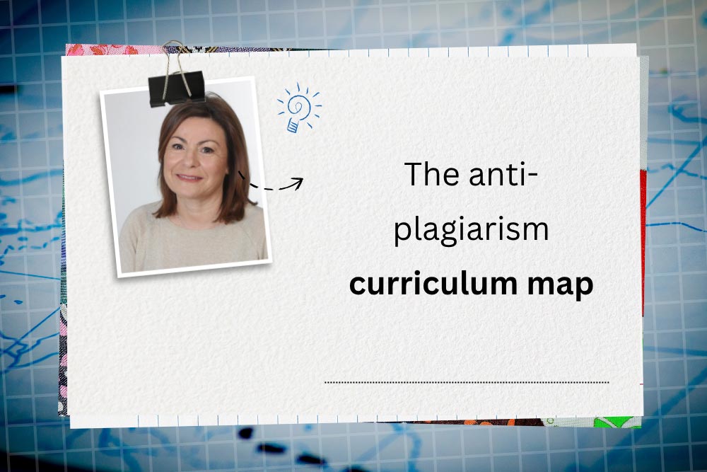 The anti plagiarism curriculum map